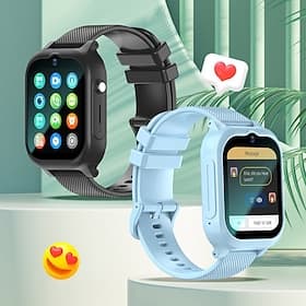 696 K26 Smart Watch 1.83 inch Kids Smartwatch Phone Bluetooth Pedometer Alarm Clock Calendar Compatible with Android iOS Kid's GPS Hands-Free Calls with Camera