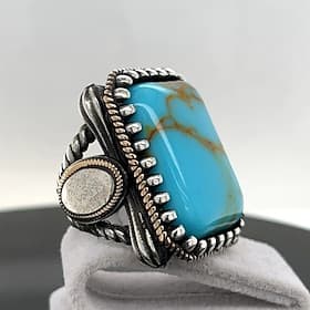 Ring For Women's Street Date Alloy Retro