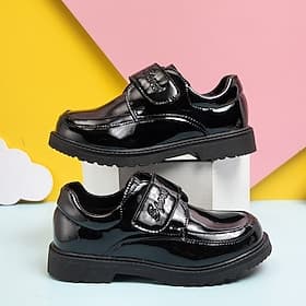 Boys Sandals Daily Sports  Outdoors Casual School Shoes Patent Leather Shock Absorption Breathability Non-slipping Big Kids(7years ) Little Kids(4-7ys) School