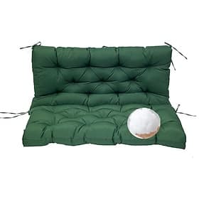 Swing Seat Cushion Thick  Outdoor Swing Replacement Cushions for 2  3 Seater Patio Porch Swing Green