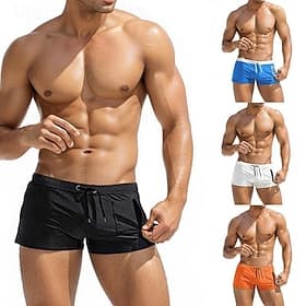 Men's Running Shorts Gym Shorts Sweat Shorts Drawstring Pocket Elastic Waistband Shorts Indoor Outdoor Sports  Outdoor Summer Quick Dry Lightweight Soft Marath