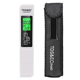 Most Accurate So Far 4-in-1 Instant Read TDS Meter, Measures TDS, EC,  Temperature (C/F) , Digital Water Testing Kit for Tap, Well, Pool, Hydroponics, Aquarium