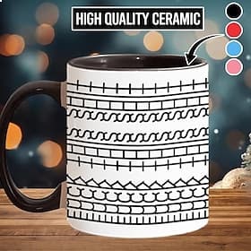 Hidden Message Coffee Mug, Funny Sarcastic Adult Humor Gift for Friends, Family, and Coworkers Fck This Sht