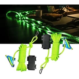 1 Stück Outdoor-Camping-Lichterkette – 3 m/5 m/10 m, IP66 wasserdicht, winddichtes Zeltdachseil mit 8 Beleuchtungsmodi, langlebigem Design und wasserdichtem AA
