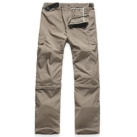 Men's Cargo Pants Convertible Zip Off Pants Hiking Pants Trousers Hiking Trousers Autumn / Fall Outdoor Regular Fit Waterproof Windproof Lightweight Bottoms El