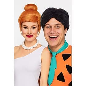 Cosplay Wigs Orange Wavy Synthetic Hair Short Wigs Women's Wigs For Party