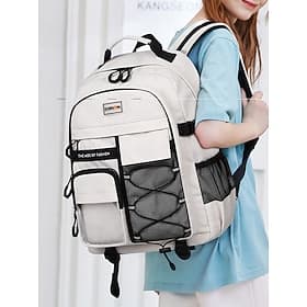 Teen Boys  College Students Utility Backpack with Laptop Compartment, Large Capacity Waterproof School Bookbag for Campus Travel Commute