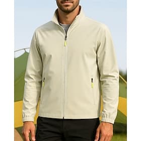 Men's Hiking Jacket Sport Jacket Rain Coat Outdoor Waterproof Lightweight Breathable Hiking Outfits Hiking Clothes Spring Autumn / Fall Jacket Tennis Golf Runn