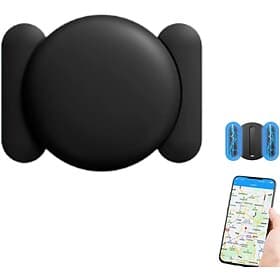4-pakning GPS-tracker med værbestandig magnetisk etui, GPS-tracker for biler uten abonnement, mini GPS-tracker for kjøretøy, uoppdagbar GPS-tracker for bil, fo