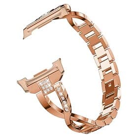 Watch Band for Samsung Galaxy Watch 8 40/44mm Watch 8 Classic 46mm Watch Ultra 47mm Stainless Steel Replacement  Strap Glitter Bling Diamond Jewelry Bracelet W
