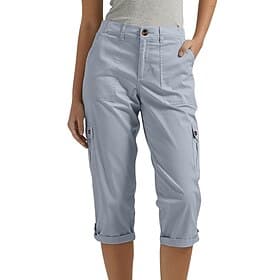 Women's Capri Pants Cargo Pants Slacks Streetwear Casual Calf-Length Natural Plain Pocket Comfortable Street Holiday Weekend Wine Black Army Green Red Fall Reg