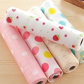 Wasserdichtes Pufferpapier aus PVC für Schränke, feuchtigkeitsbeständig, Schubladeneinlage, Regal, Kleiderschrank, Küche, Schuhschrankmatte, rutschfeste Schutz