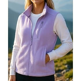 Femmes Veste Randonnée Manteau d'hiver Gilet polaire Hiver Automne Extérieur Chaleur Thermique Veste Chasse Pêche Voyage Noir Rose Violet