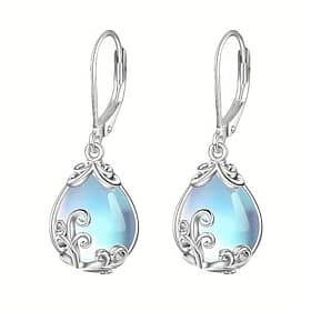 1 Pair Drop Earrings For Women's Street Date Beach Alloy Pear Cut
