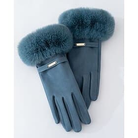 Women's 1 Pair Fingertips / Winter Gloves Streetwear / Outdoor Gloves - Solid Colored Full Finger