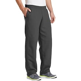 Men's Sweatpants Fleece Pants Trousers Straight Leg Sweatpants Elastic Waist Solid Color Warm Breathable Full Length Home Work Sports Outdoor Classic Style Cas