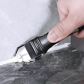 5-in-1 Caulk Removal Tool Kit – Includes Caulk Scraper, Sealant Finishing Tool, Glue and Corner Scraper, Perfect for Kitchen, Bathroom, Windows, and Sink Renov