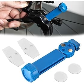 Hydraulic Bike Brake Caliper Piston Reset Tool - Heavy-Duty Carbon Steel-like Performance Adjustable Lever System  Ergonomic Design for Mountain/Road Bike Main
