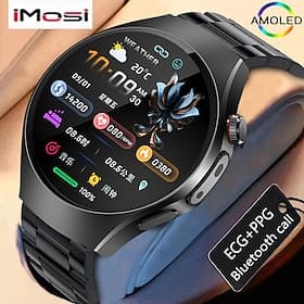 iMosi MT116 Reloj inteligente 1.56 pulgada Smartwatch Reloj elegante Bluetooth Podómetro Recordatorio de Llamadas Seguimiento de Actividad Compatible con Andro