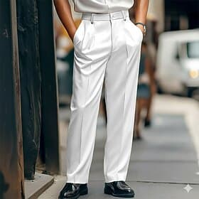 Per uomo Pantaloni Pantaloni Eleganti Pantaloni in raso Pantaloni da Abito Tasca Semplice Comodità Morbido Lunghezza al ginocchio Formale Feste Affari Moda Str