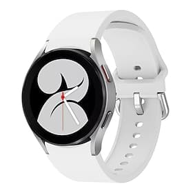 Watch Band for Samsung Galaxy Watch 7/6/5/4 40/44mm, Watch 6 Classic 43/47mm, Watch 4 Classic 42/46mm Silicone Replacement  Strap Adjustable Sport Band Modern