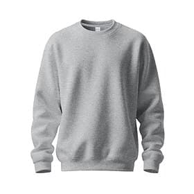 Men's Sweatshirt Fleece Sweatshirt Apricot Black Army Green Light Grey Dark Gray Crew Neck Plain Daily Sports  Outdoor Holiday Polyester Streetwear Basic Casua