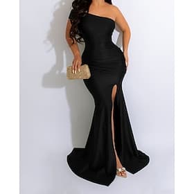 Women's Long Dress Maxi Dress Party Dress Cocktail Dress Sheath Dress Elegant Fashion Modern Evening Party Party Special Occasion Regular Fit Plain Sleeveless