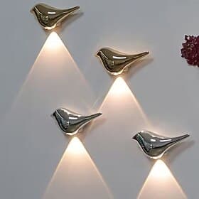 Smart Motion-activated Light Bird-shaped Decorative Lamp No Wiring Required For Installation Adjustable Light Colors Ideal For Bedrooms Dorm Rooms And Staircas