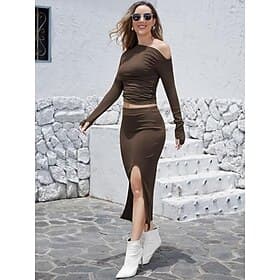 Women's two-piece skirt set-ML0020
