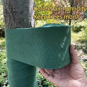 1/3 Roll Winter Tree Wrapping Tape - Heavy-Duty Insulation and Moisture Skin Protector with Insect Barrier Frost and Wind Protection - Easy to Apply to Fruit T