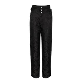 Retro Vintage Punk  Gothic Medieval Long Length Pants Trousers High Waist Prince Vampire Jacquard Floral Fancy Dress Men's Steampunk Halloween Carnival Masquer