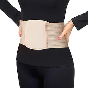 Ceinture lombaire respirante pour soulager les douleurs du bas du dos Ceinture de soutien lombaire légère pour sciatique, hernie discale, usage quotidien - hom