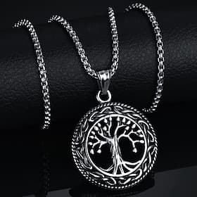 Pendant Necklace For Women's Street Daily Alloy Tree of Life