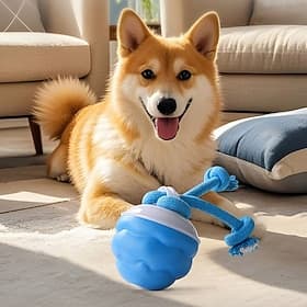 Power Tail 2.0, brinquedo interativo para cães, bola de pular para cães