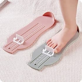 Kids Foot Length Measure Gauge, Accurate Shoe Size Ruler for Growing Children, Easy-to-Use Foot Measuring Tool for Shoes, Sandals, and Boots, Perfect for Paren