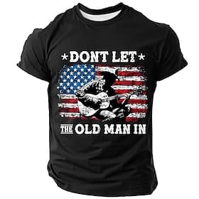 Men's Music Funny Slang T Shirt Short Sleeve T shirt 3D Print Crew Neck Shirt Fashion Daily Daily Street Blue Red Summer Spring Clothing Apparel S M L XL XXL X