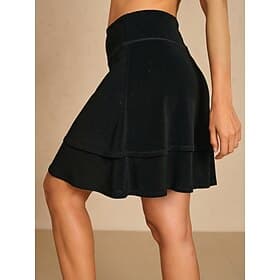 Women's Golf Skorts Black Skirt Ladies Golf Attire Clothes Outfits Wear Apparel