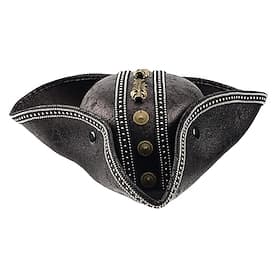 Retro Vintage 17th Century Cosplay Costume Hat Pirate Fancy Dress Unisex Halloween Carnival Masquerade Halloween Renaissance Fair Ren Faire Adults Hat