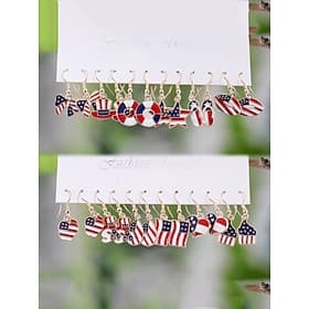 1 Pair Earrings For Women's Daily Street Festival Alloy Geometrical Star