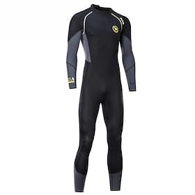Herren Thermo-Ganzkörperanzug 1,5 mm Neoprenanzug Farbblockierung Thermik Verdickt UV-Schutz Langarm Bademode Badeanzug Surfen Tauchen Schnorcheln Frühling