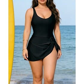 Women's Bathing Suit One Piece Swimsuit Solid Colored UV Protection High Elasticity Sleeveless Swimwear Surfing Diving Snorkeling Summer
