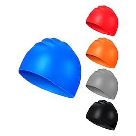 Swim Cap for Adults Silicone Breathability Stretchy Comfortable Surfing Watersports