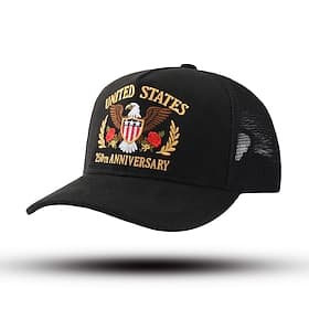 Baseball Cap American Flag Retro Vintage Heritage Patriotic 1776-2026 for Unisex Adults' 3D Print  for Independence Day / the Fourth of July 4th of July Outdoo