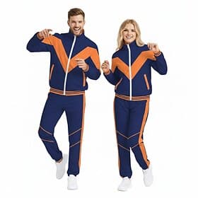 Hippie 1980s Street Style Pants Outfits Jacket Long Sleeves Disco Fancy Dress Unisex Carnival Costume Masquerade Dailywear Party  Evening Casual Daily Adults'