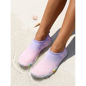 Women's Lightweight Quick-Dry Water Shoes - Slip-On Beach  Swim Shoes for Active Women, Breathable Non-Slip Aqua Shoes for Beach, Pool, Surf, Snorkeling  Trave