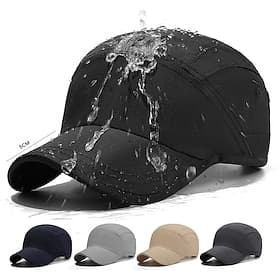 Cappellino da baseball Cappello per corsa Cappello da sole Unisex Cappellini Cappellino da corsa Tinta unita Protezione Solare Antivento Dissipazione di calore thumbnail 2