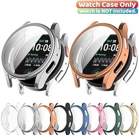 3 Pack Watch Case with Screen Protector Compatible with Samsung Galaxy Watch 7 40/44mm Scratch Resistant All Around Protective Shockproof TPU Watch Cover