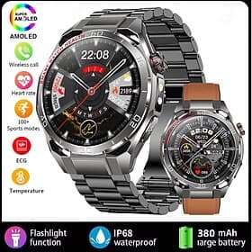 iMosi TK40 Smart Watch 1.47 inch Bluetooth Calling Smartwatch Pedometer Call Reminder Activity Tracker Compatible with Android iOS Unisex Hands-Free Calls Medi