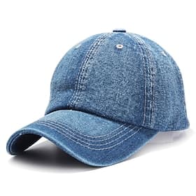 Men's Baseball Cap Sun Hat Blue Black Cotton Patchwork Fashion Streetwear Casual Daily Outdoor Vacation Solid Color Sun Protection Sunscreen Breathability