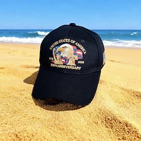 Baseball Cap Running Cap Sun Hat Unisex Cap Running Cap Graphic American / USA Sun Protection Windproof Heat Dissipation for Tennis Baseball Running Summer Spr